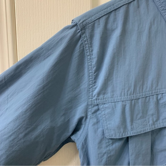 Clearwater Outfitters Blue Men's Fishing Outdoors Button Down Shirt Size Small - Picture 10 of 16